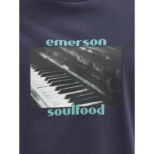 211.EM33.74_NAVY BLUE_6 Ανδρική Μπλούζα Κοντομάνικη Emerson Μπλέ - Image 6