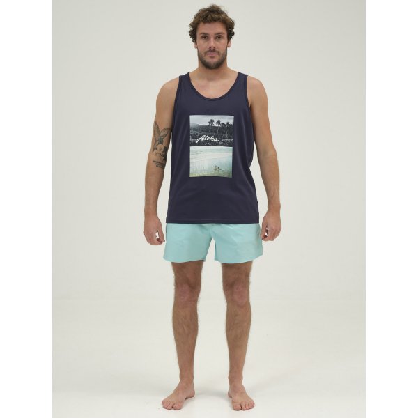 Ανδρική Μπλούζα Αμάνικη Emerson Μπλέ - Image 4