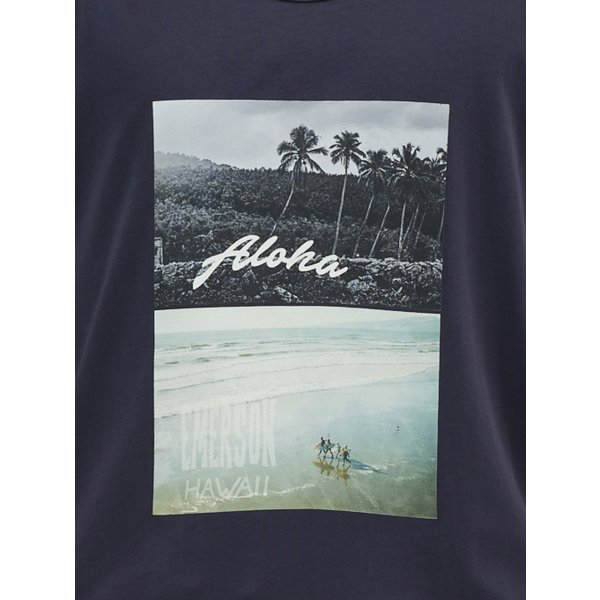 Ανδρική Μπλούζα Αμάνικη Emerson Μπλέ - Image 5