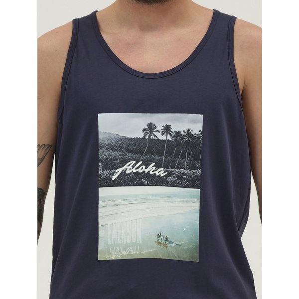 Ανδρική Μπλούζα Αμάνικη Emerson Μπλέ - Image 7