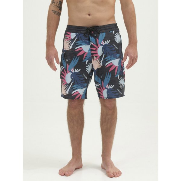 Ανδρικό Μαγιό Emerson με λουλούδι Μαύρο - Image 2