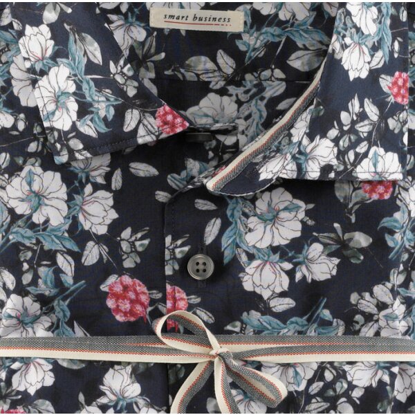 35507418-706x700-3 Ανδρικό Πουκάμισο OLYMP Leve Five smart business body fit / marine / Kent - Image 3
