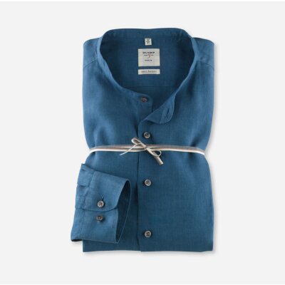 Ανδρικό Πουκάμισο OLYMP Leve Five smart business body fit Μπλε