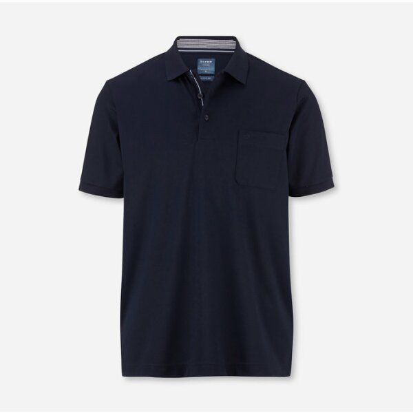 54107214-706x700 OLYMP Polo modern fit Μπλε - Image 1