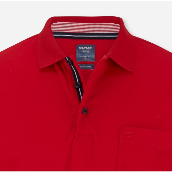 Ανδρικό OLYMP Polo modern fit Κοκκινο - Image 2