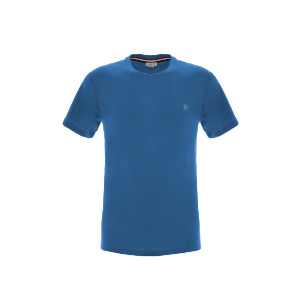 Ανδρική Μπλούζα Μακό US POLO ASSN Μπλέ Ανοιχτό - Image 1