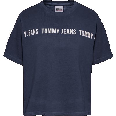 Γυναικείο T-shirt Μπλέ Tommy Jeans DW0DW10147-C87