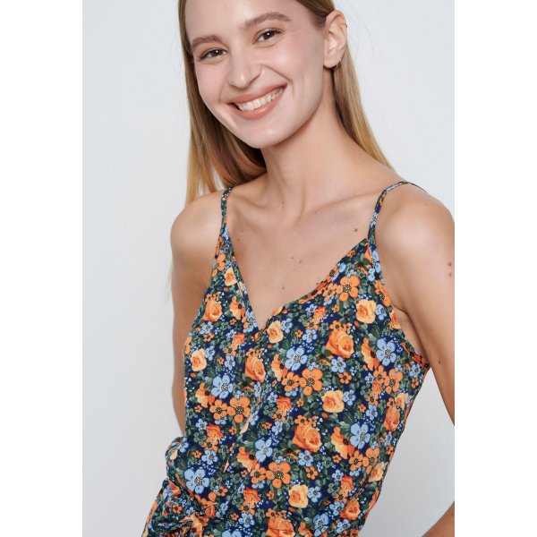 Γυναικείο Λουλουδάτο τοπάκι Μπλε - Image 2