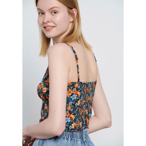 Γυναικείο Λουλουδάτο τοπάκι Μπλε - Image 5