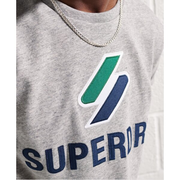 Ανδρική Μπλούζα Superdry Sportstyle Classic Tee Γκρί - Image 4