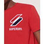 Ανδρική Μπλούζα Superdry Sportstyle Chenille Tee Κόκκινο - Image 3
