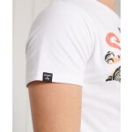 Ανδρική Μπλούζα Superdry VL Itago Tee Λευκό - Image 5
