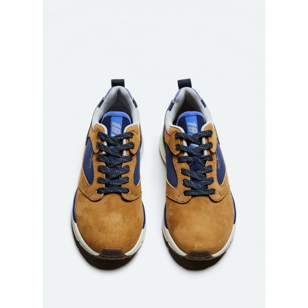 PMS30740_879_02_MO (1) Ανδρικό SNEAKERS TRAIL LIGHT URBAN MULTICOLORED SNEAKERS ΚΑΦΕ - Image 2