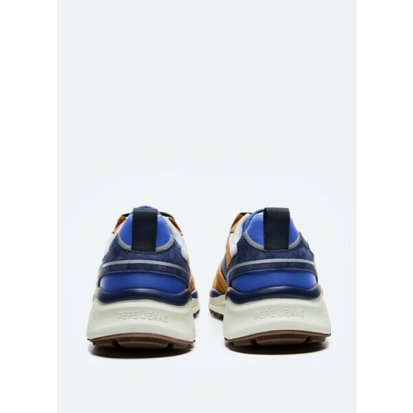 PMS30740_879_05_MO Ανδρικό SNEAKERS TRAIL LIGHT URBAN MULTICOLORED SNEAKERS ΚΑΦΕ - Image 4