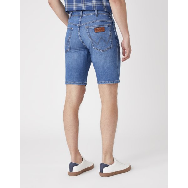 W11CQ187W_3 Ανδρικό SHORTS TEXAS IN LITE τζιν Μπλέ - Image 4