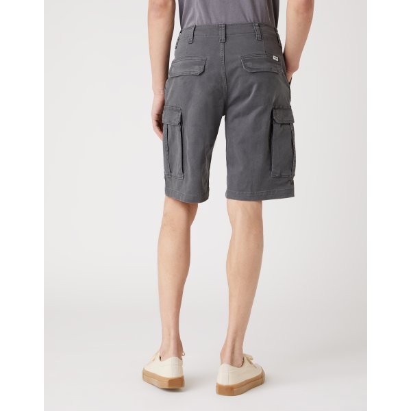 W1C35085J_3 Ανδρική Βερμούδα WRANGLER CASEY CARGO SHORTS Ανθρακί - Image 4