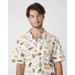 Ανδρικό Πουκάμισο Κοντομάνικο Wrangler SS Resort Shirt Papyrus Λευκό - Image 4