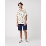 Ανδρικό Πουκάμισο Κοντομάνικο Wrangler SS Resort Shirt Papyrus Λευκό - Image 5