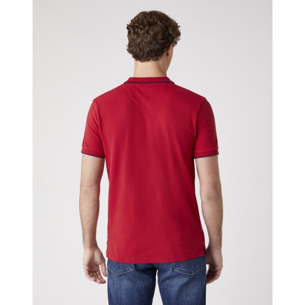 Ανδρικό Polo Wrangler Κόκκινο - Image 4