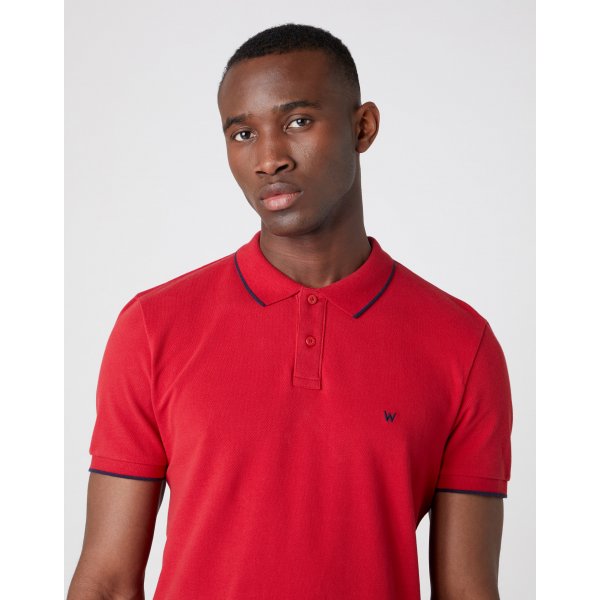 Ανδρικό Polo Wrangler Κόκκινο - Image 5