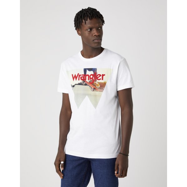 Ανδρικό μπλουζάκι Wrangler Ss Photo W Tee - Image 1
