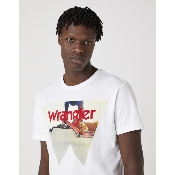 Ανδρικό μπλουζάκι Wrangler Ss Photo W Tee - Image 5