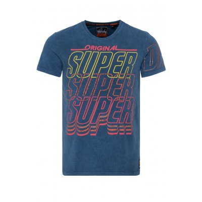 Ανδρική Κοντομάνικη Μπλούζα SUPERDRY SKATE Μπλέ