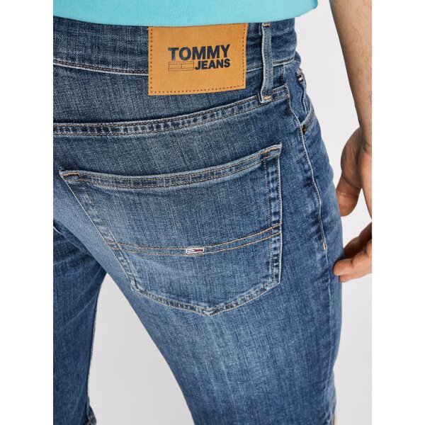 TOMMY JEANS Βερμούδα Denim Scanton DM0DM10558 Σκούρο μπλε Slim Fit - Image 3