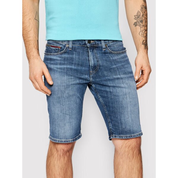 TOMMY JEANS Βερμούδα Denim Scanton DM0DM10558 Σκούρο μπλε Slim Fit - Image 1