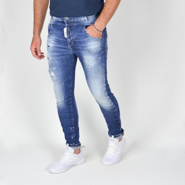 Ανδρικό Παντελόνι τζιν Cosi Μπλέ Ανοιχτόχρωμο - Image 3