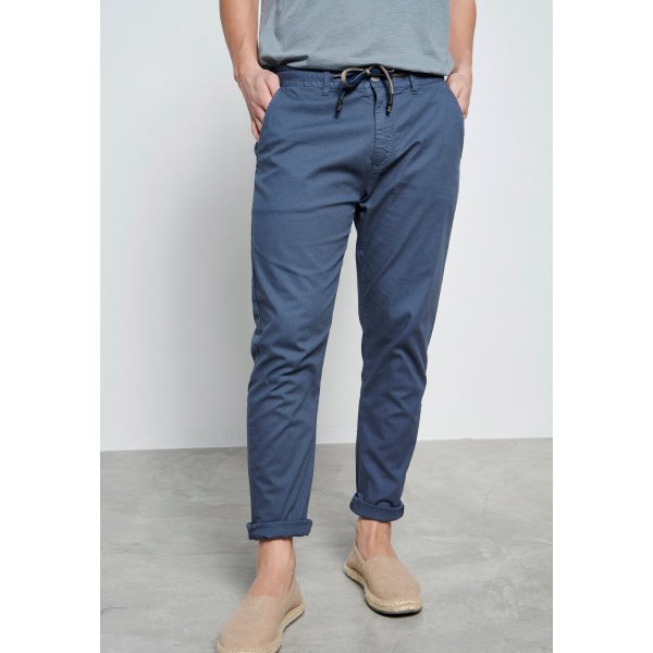 Ανδρικό Παντελόνι Chino Funky Buddha Μπλέ - Image 3