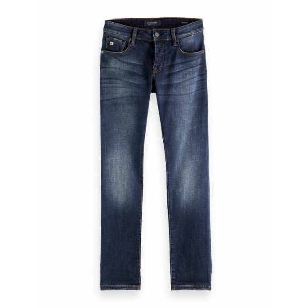 Large-21139711-FNT Ανδρικό Τζιν Scotch & Soda Ralston regular slim-fit cotton-blend - Blizzard Μπλέ - Image 3