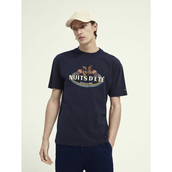 Ανδρικό Μπλουζάκι  Nuits D'été  Σκούρο μπλε - Image 5