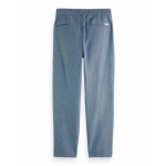 Ανδρικό Παντελόνι Scotch & Soda Fave Linen οργανικό βαμβάκι Blend Beach Μπλέ - Image 2