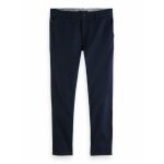 Ανδρικό Παντελόνι Scotch & Soda Mott classic garment-dyed twill chino Μπλέ - Image 3