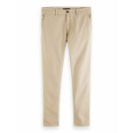 Ανδρικό Παντελόνι Scotch & soda Mott classic garment-dyed twill chino Μπέζ - Image 5