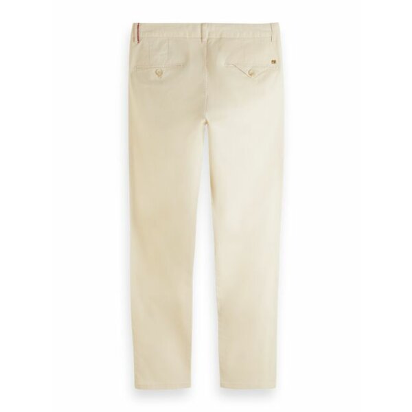 Ανδρικό Παντελόνι Scotch & Soda Mott super-slim fit twill chino Εκρού - Image 2