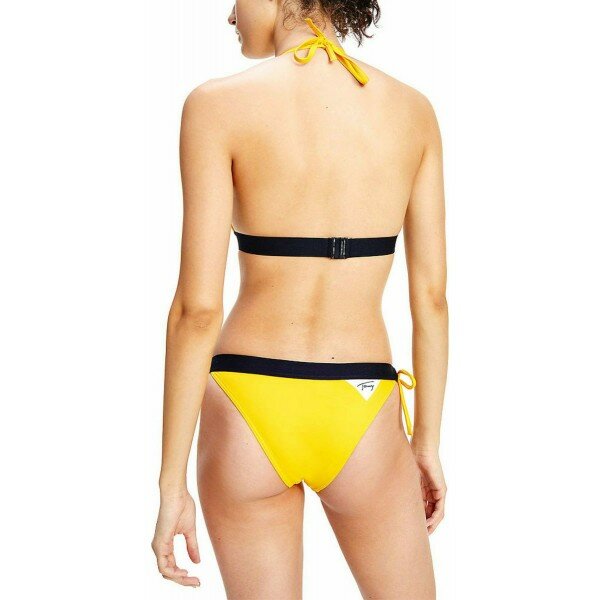 UW0UW02938 ZER_1-600x600 TOMMY HILFIGER ΓΥΝΑΙΚΕΙΟ ΜΑΓΙΟ TOP B CUP ΚΙΤΡΙΝΟ ΤΡΙΓΩΝΟ UW0UW02938 ZER - Image 2