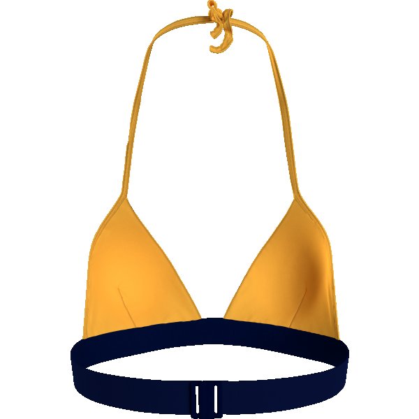 UW0UW02938ZER_B TOMMY HILFIGER ΓΥΝΑΙΚΕΙΟ ΜΑΓΙΟ TOP B CUP ΚΙΤΡΙΝΟ ΤΡΙΓΩΝΟ UW0UW02938 ZER - Image 3