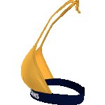 TOMMY HILFIGER ΓΥΝΑΙΚΕΙΟ ΜΑΓΙΟ TOP B CUP ΚΙΤΡΙΝΟ ΤΡΙΓΩΝΟ UW0UW02938 ZER - Image 4