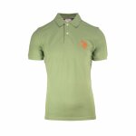 Ανδρικό Πόλο U.S.POLO ASSN – COLLAR POLO Πράσινο