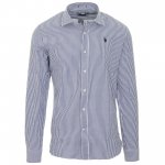 Ανδρικό Πουκάμισο US POLO ASSN M DOM NEW-Μπλέ