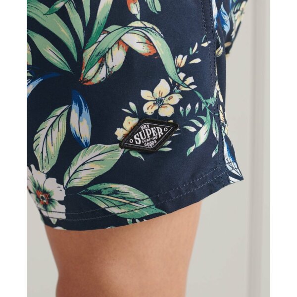 upload9223368955665785462 Ανδρικό Μαγιό Superdry ORIGINAL & VINTAGE Surf Retro Boardshorts Μπλέ - Image 2