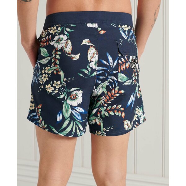 upload9223368955665785464 Ανδρικό Μαγιό Superdry ORIGINAL & VINTAGE Surf Retro Boardshorts Μπλέ - Image 4