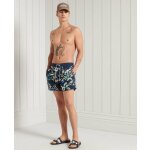 Ανδρικό Μαγιό Superdry ORIGINAL & VINTAGE Surf Retro Boardshorts Μπλέ