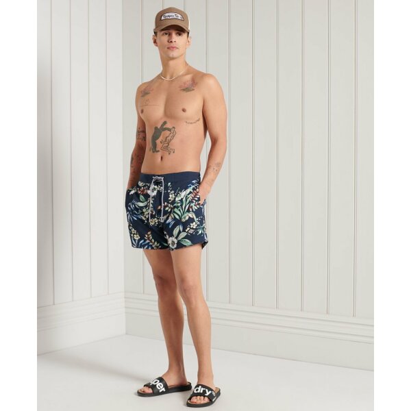 upload9223368955665785465 Ανδρικό Μαγιό Superdry ORIGINAL & VINTAGE Surf Retro Boardshorts Μπλέ - Image 1