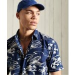 Ανδρικό Πουκάμισο Κοντομάνικο Superdry Hawaiian Box fit Μπλέ - Image 2