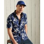 Ανδρικό Πουκάμισο Κοντομάνικο Superdry Hawaiian Box fit Μπλέ - Image 3