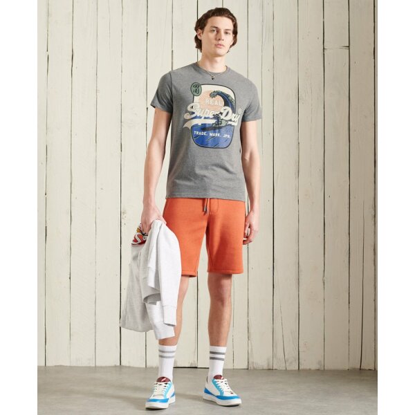 upload9223368955665791222 Ανδρική Μπλούζα Super dry Vintage Logo Itago Standard Weight Γκρί - Image 5