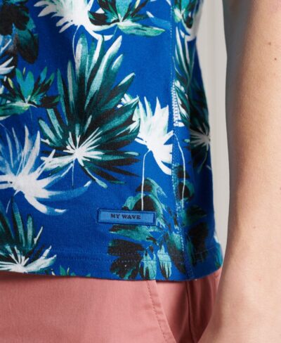 Ανδρική Μπλούζα Superdry Vl Aop Vest Μπλέ - Image 2